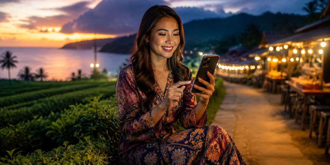Pemain Malaysia menikmati promosi dan bonus ssm4u melalui telefon pintar berbatik